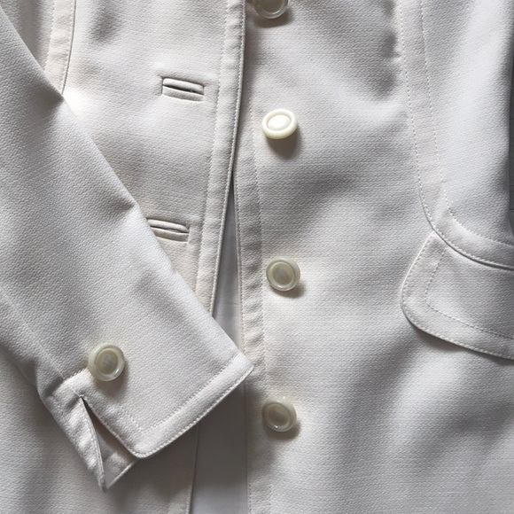 ⭐️⭐️HOST PICK ⭐️⭐️ ZARA Off White button up coat - Picture 4 of 6